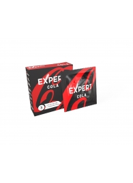 Презервативы с ароматом колы Expert Cola - 3 шт. - Expert - купить с доставкой в Ставрополе