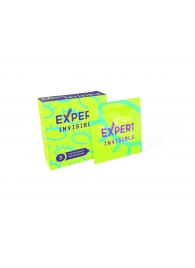 Ультратонкие презервативы Expert Invisible - 3 шт. - Expert - купить с доставкой в Ставрополе