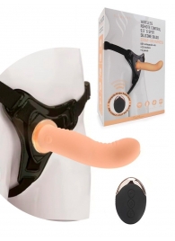 Женский вибрострапон со съемной насадкой и пультом ДУ - Erokay - купить с доставкой в Ставрополе