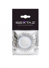 Круглое эрекционное кольцо с длинными «ресничками» - Sextaz - в Ставрополе купить с доставкой