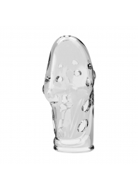Прозрачная насадка на пенис Booker - 8 см. - Baile - в Ставрополе купить с доставкой