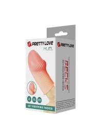 Телесная насадка на пенис Huel - 9 см. - Baile - в Ставрополе купить с доставкой