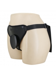 Черные трусики харнесс с платформой Caludio I - Baile - купить с доставкой в Ставрополе