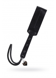 Черный кожаный пэддл - 32 см. - Pecado - купить с доставкой в Ставрополе