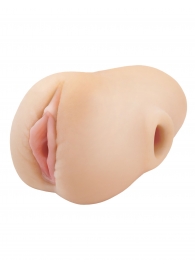 Телесный мастурбатор-вагина Pussy Pounder Squeeze Stroker - Pipedream - в Ставрополе купить с доставкой