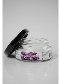 Массажная свеча «Сирень» - 50 мл. - SGAN - купить с доставкой в Ставрополе