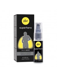 Пролонгатор-сыворотка pjur Superhero Delay Serum - 20 мл. - Pjur - купить с доставкой в Ставрополе