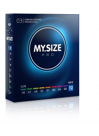 Презервативы MY.SIZE размер 72 - 3 шт. - My.Size - купить с доставкой в Ставрополе