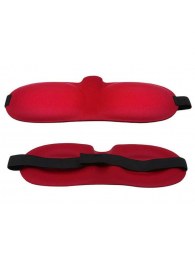 Красная глухая маска на резинке - Sitabella - купить с доставкой в Ставрополе