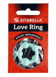 Цветное эрекционное кольцо с 5 бусинами Love Ring - Sitabella - в Ставрополе купить с доставкой