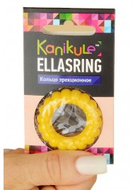 Цветное рельефное эрекционное кольцо Ellasring - Sitabella - в Ставрополе купить с доставкой