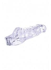 Прозрачная насадка-удлинитель Length Enhancer с подхватом - 16 см. - NMC - в Ставрополе купить с доставкой