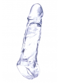 Прозрачная насадка-удлинитель Length Enhancer с подхватом - 16 см. - NMC - в Ставрополе купить с доставкой