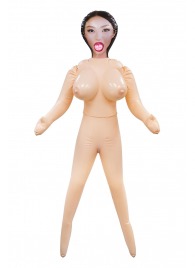 Телесная надувная секс-кукла с пышным бюстом - NMC - в Ставрополе купить с доставкой