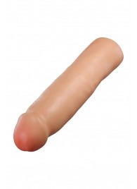 Телесная насадка-удлинитель Tenacity - 21,6 см. - Blush Novelties - в Ставрополе купить с доставкой