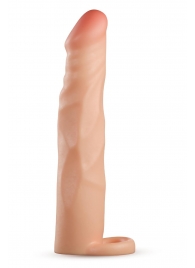 Телесная насадка-удлинитель Fortitude с подхватом - 17,7 см. - Blush Novelties - в Ставрополе купить с доставкой