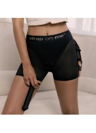 Трусики-шорты для фиксации насадок Strap-on-me Harness Lingerie Halo - size L - Strap-on-me - купить с доставкой в Ставрополе