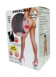 Надувная секс-кукла Angelina 3D - Boys of Toys - в Ставрополе купить с доставкой