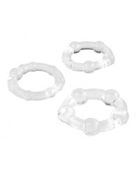 Набор из 3 эрекционных прозрачных колец - Boys of Toys - в Ставрополе купить с доставкой