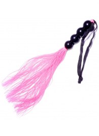 Розовая силиконовая плеть - 35,5 см. - Boys of Toys - купить с доставкой в Ставрополе