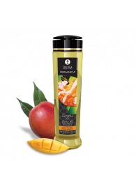 Массажное масло для тела Luscious Mango с ароматом манго - 240 мл. - Shunga - купить с доставкой в Ставрополе