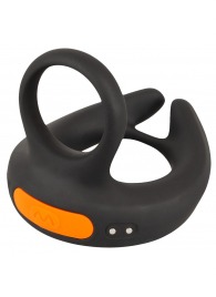 Черный вибростимулятор мошонки RC Scrotum Stimulator with Vibration - Orion - в Ставрополе купить с доставкой