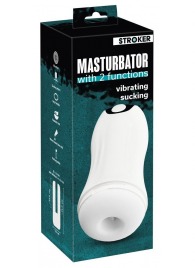 Белый мастурбатор Masturbator with 2 functions - Orion - в Ставрополе купить с доставкой