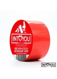 Красный скотч для фиксации Non-Sticky Bondage Tape - 15 м. - Intoyou - купить с доставкой в Ставрополе