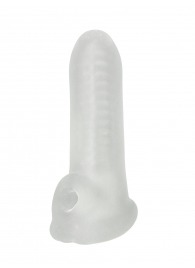 Белый фаллоудлинитель Striker - 13,5 см. - Lola Games - в Ставрополе купить с доставкой