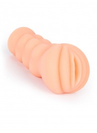 Телесный мастурбатор-вагина с эрекционными кольцами в комплекте - Sexy Girl - в Ставрополе купить с доставкой