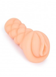 Телесный мастурбатор-вагина с вибропулей и эрекционными кольцами в комплекте - Sexy Girl - в Ставрополе купить с доставкой