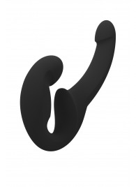 Черный безремневой страпон Share Lite - Fun Factory - купить с доставкой в Ставрополе