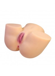 Телесный мастурбатор Liora с 2 любовными тоннелями - Baile - в Ставрополе купить с доставкой