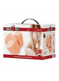 Телесный мастурбатор Liora с вибрацией - Baile - в Ставрополе купить с доставкой