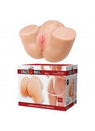 Телесный мастурбатор Olivia с 2 любовными отверстиями - Baile - в Ставрополе купить с доставкой