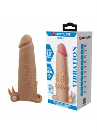 Телесная насадка на пенис Quillon - 20 см. - Baile - в Ставрополе купить с доставкой
