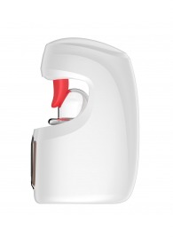 Белый мастурбатор с язычком и возвратно-поступательными движениями - Secwell - в Ставрополе купить с доставкой