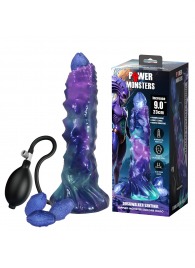 Фиолетовый яйцеродящий фаллоимитатор Duskwalker Sentinal на присоске - 22,4 см. - Baile - купить с доставкой в Ставрополе