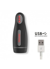 Черный автоматический мастурбатор с управлением через приложение - Oninder - в Ставрополе купить с доставкой