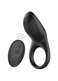 Черное эрекционное виброкольцо с пультом ДУ - Ibiza - в Ставрополе купить с доставкой