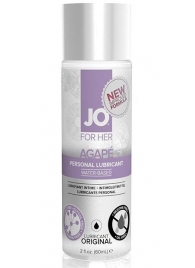 Лубрикант на водной основе для женщин JO AGAPE LUBRICANT ORIGINAL - 60 мл. - System JO - купить с доставкой в Ставрополе