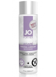 Женский лубрикант на водной основе JO AGAPE LUBRICANT ORIGINAL - 120 мл. - System JO - купить с доставкой в Ставрополе