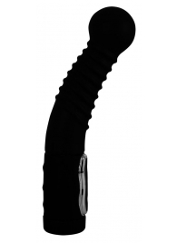 Чёрный стимулятор простаты с ротацией Prostate Twister - 20 см. - Orion - в Ставрополе купить с доставкой