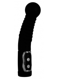 Чёрный стимулятор простаты с ротацией Prostate Twister - 20 см. - Orion - в Ставрополе купить с доставкой