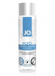 Охлаждающий лубрикант на водной основе JO Personal Lubricant H2O COOLING - 120 мл. - System JO - купить с доставкой в Ставрополе