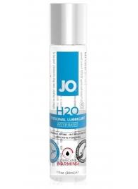 Возбуждающий лубрикант на водной основе JO Personal Lubricant H2O Warming - 30 мл. - System JO - купить с доставкой в Ставрополе