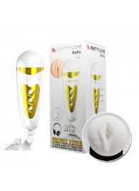 Мега-мастурбатор вагина Sally с вибрацией и голосом - Baile - в Ставрополе купить с доставкой