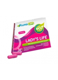 Возбуждающие капсулы Ladys Life - 14 капсул (0,35 гр.) - SuperCaps - купить с доставкой в Ставрополе