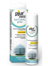 Нейтральный лубрикант на водной основе pjur MED Natural glide - 100 мл. - Pjur - купить с доставкой в Ставрополе