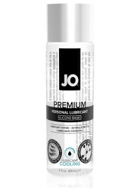 Охлаждающий лубрикант на силиконовой основе JO Personal Premium Lubricant Cooling - 60 мл. - System JO - купить с доставкой в Ставрополе